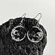 Stile tibetano orecchini della lega ciondola PW-WG19797-01-4