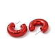 Boucles d'oreilles en acrylique EJEW-P251-21-3