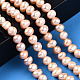Fili di perle di perle d'acqua dolce coltivate naturali PEAR-N013-06M-2