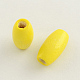 Dyed Natural Wood Beads WOOD-Q003-15x7mm-03-LF-1