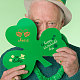 Saint Patrick's Day Stanzschablonen aus Kohlenstoffstahl DIY-WH0309-1611-5