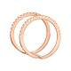 Shegrace glamourous 925 anelli per polsini cavi in argento sterling JR115A-3