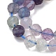 Chapelets de perles en fluorite naturel&nbsp;G-F717-10-3