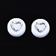 Opaque White Acrylic Beads MACR-Q242-005-3
