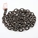 Handmade Silk Cable Chains Loop X-EC-A001-40-2