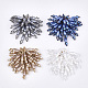 Cabujones de perlas de imitación de plástico ABS FIND-T044-01-1