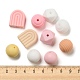 Olycraft 10 Style Silicone Beads SIL-OC0001-02-4