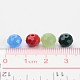 Mixed Imitation Jade Glass Faceted Rondelle Beads X-GLAA-F001-8x6mm-M-4