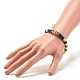 Handmade Polymer Clay Heishi Beads Stretch Bracelet BJEW-JB07326-01-3