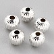 Perles en laiton plaqué durable KK-O133-001C-S-1