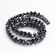 Non-magnetic Synthetic Hematite Beads Strands G-P341-16-6x3mm-2