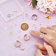 Unicraftale diy kit para hacer anillos con dijes DIY-UN0004-66-4