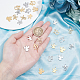 SUNNYCLUE 1 Box 32Pcs 4 Style Angel Number Necklace Pendant Stainless Steel Golden Lucky Charms Bulk for Jewellery Making Charms DIY Bracelets Keychains Crafts Findings STAS-SC0003-49-3