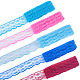 GORGECRAFT 5 Colors 15 Yards Lace Ribbon Vintage Cotton Crochet Sewing Embroidery Lace Scalloped Edge Rolls for Bridal Wedding Decoration Christmas Package DIY Sewing Craft Scrapbooking Dollies OCOR-GF0002-69-1