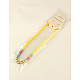 Модные эластичные ожерелья для детей NJEW-JN00425-05-2