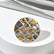 Offene Manschettenringe aus Edelstahl 304&nbsp;RJEW-F202-02D-GP-3