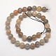 Natural Multi-Moonstone Beads Strands X-G-J157-6mm-06A-2