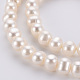 Natural Cultured Freshwater Pearl Beads Strands PEAR-R063-39A-3