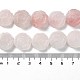 Natürlichen Rosenquarz Perlen Stränge G-B065-B16-5