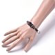 Cowhide Leather Cord Multi-strand Bracelets BJEW-JB04850-05-4