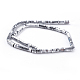 Electroplated Non-magnetic Synthetic Hematite Bead Strand X-G-E431-02B-2