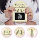Arch Shape Wood Announcement Picture Frame Stand DJEW-WH0070-004-3