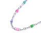 304 Stainless Steel Cable Chain Necklaces NJEW-JN02823-2