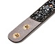 Faux Suede Snap Cord Bracelet BJEW-F428-12-3