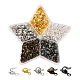 350~400 pièces 5 couleurs pointes de perles de fer IFIN-YW0001-33-1