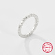 Серебряные кольца с родиевым покрытием на 925 палец LU6854-6-1