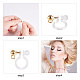 Plastic Clip-on Earring Findings KY-P007-H01-5