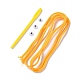 DIY編みかご細工キット  両面ステッカー付き  文字列とプラスチックの編み針  エヴァとプラスチックの発見  魚  ランダム単色またはランダム混色 DIY-M044-02-3