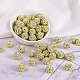 Perles en strass pavé d'argile polymère RB-Q197-12mm-24-4