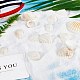 AHANDMAKER 300g White Natural Conch Shell Beads Undrilled/No Hole Tiny Scallop Sea Shells Ocean Beach Seashells Craft Charms for Candle Making Home Decoration Party Wedding Decor SSHEL-PH0001-07-3
