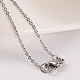 304 Stainless Steel Cable Chain Necklaces NJEW-JN01526-02-4
