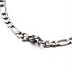 304 Stainless Steel Figaro Chains Jewelry Sets SJEW-O030-01-5