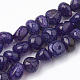 Dyed Natural Dragon Veins Agate Beads Strands G-T098-11A-1