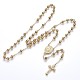 304 Stainless Steel Lariat Necklaces NJEW-F220-16G-1