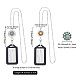 Delorigin Bausatz für Halsketten mit austauschbaren Anhängern zum Selbermachen DIY-DR0001-02-2