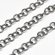 Electroplate Iron Cable Chains CH-M002-07B-LF-1