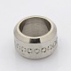 Mixed 304 Stainless Steel Column Large Hole Beads STAS-N020-17-2
