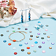 Glass Cabochons GLAA-WH0025-28-2