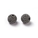 Unwaxed Natural Lava Rock Beads G-F325-8mm-A09-2