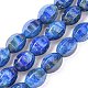 Chapelets de perles en lapis-lazuli naturel G-K311-09B-4