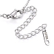 304 Stainless Steel Pendant Necklaces NJEW-H468-08-4