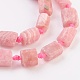 Chapelets de perles en rhodochrosite naturelle G-F568-008-3