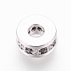Perles de zircone cubique micro pave en Laiton ZIRC-F088-037P-1