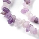 Chapelets de perles en jade lilas naturel G-G0003-B07-4