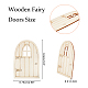 Wooden Fairy Door Decoration WOOD-NB0001-64A-6
