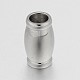 Barrel 304 Stainless Steel Magnetic Clasps STAS-N061-36-2